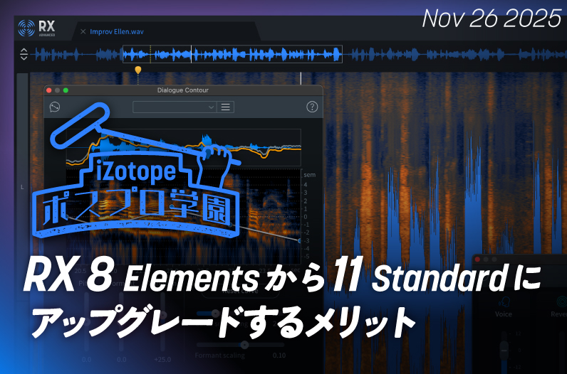 RX 11ElementsからRX 11Standardにアップグレードするメリット